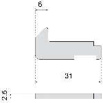 CROCHET POUR FERMETURE ENCASTREE LA CROISEE DS