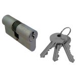 CYLINDRE 5 GOUPILLES NICKELE S'ENTROUVRANT A LA LIGNE