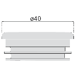 EMBOUT POUR TUBE INOX