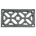 GRILLE EN FONTE RECTANGULAIRE