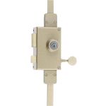 Serrure 3 Points Verticale KESO 2000 à tirage JPM Gauche