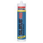 MASTIC SILICONE NEUTRE SILIRUB NS SOUDAL - Translucide