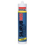 MASTIC SILICONE SILIRUB NO5 CARTOUCHE SOUDAL - Bronze