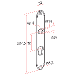 PLAQUE POLYCARBONATE TIRARD