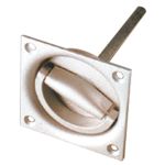 POIGNEE CUVETTE A ENCASTRER ALUMINIUM