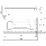 POIGNEE CUVETTE A ENCASTRER AVEC LEVIER