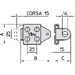 PORTE-CADENAS DE SECURITE