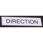 PORTE-ETIQUETTE PVC ADHESIF