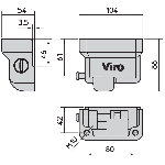 SABOT RIDEAU METALLIQUE BLINDE PROFIL EUROPEEN