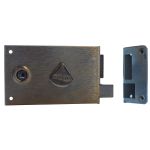 SERRURE DE GRILLE HORIZONTALE A FOUILLOT