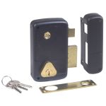 SERRURE VERTICALE A CYLINDRE ROND CISA A FOUILLOT SUR N° BC 0387