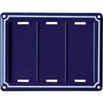 SUPPORT NUMERO DE RUE  - 130 x 100 - 3 Nb espaces 3