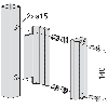 GACHE SIMPLE LOCINOX