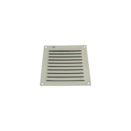 GRILLE ESTAMPEE AVEC MOUSTIQUAIRE 436 M LAQUE BLANC RENSON S.A.