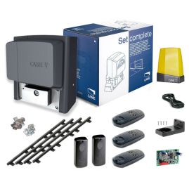 Motorisation portail CAME U2643 BX-78 Kit + 2 Top + 4m de crémaillère!