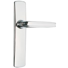 POIGNEE DE PORTE RIV-BLOC FINITION CHROME VACHETTE