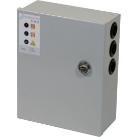 ALIMENTATION EN COFFRET SORTIE 12 VCC TTR Securite - 190 x 320 x 90 - 5 Dim. coffret mm 190 x 320 x 90