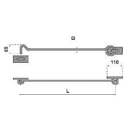ARC BOUTANT 2 PLATINES