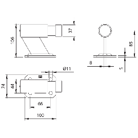 ARRET AVEC RESSORT A VISSER