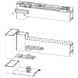 BRAS DU HAUT POUR PIVOT RTS 85 DORMA