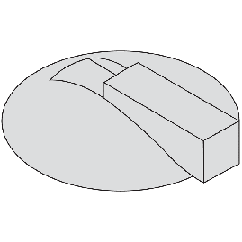 BUTEE DE SOL INOX 625XA HEWI
