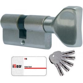 Cylindre de sécurité ISEO ISR6 à bouton 30x30B