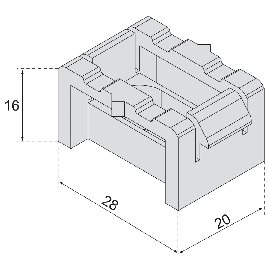 COULISSEAU COMPOSITE