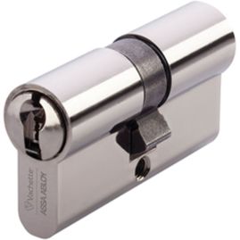 CYLINDRE 7101 VIP+ NICKELE VARIE VACHETTE - 30 x 30 - 2 entrées Dim. (ext x int) mm 30 x 30