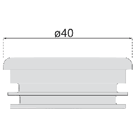 EMBOUT POUR TUBE INOX