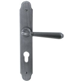 POIGNEE DE PORTE CHANTILLY FINITION SHERARDISE PATINE BRIONNE