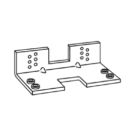 EQUERRE DE FIXATION POUR PORTE A FLEUR TV-Z 101 DORMA