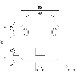 GACHE BASSE 5407 LA CROISEE DS