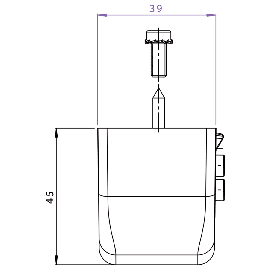 GACHE ELECTRIQUE POUR ANTI-PANIQUE PANAMA FAPIM