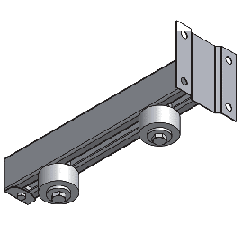 GUIDE SUPERIEUR REGLABLE A VISSER POUR PORTAIL MANTION