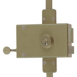 Serrure 3 points JPM horizontale 5 goupilles à fouillot Droite