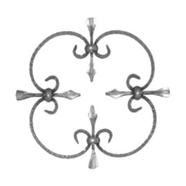 MOTIFS ET REMPLISSAGE ROSACE FERMEE