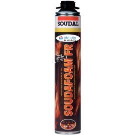 MOUSSE POLYURETHANE RESISTANT AU FEU SOUDAFOAM FR SOUDAL - Manuelle