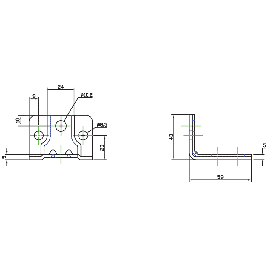PATTE EQUERRE A VISSER 5043 MANTION