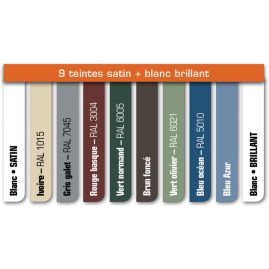 PEINTURE FINITION BOIS PEB 60  - Gris galet - 7045