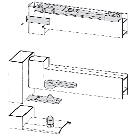 PIVOT BAS POUR RTS 85 DORMA