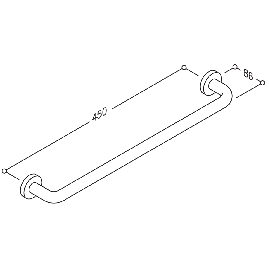PORTE-SERVIETTE HST 450 NORMBAU