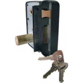 Serrure en applique 1 point Bricard verticale à fouillot