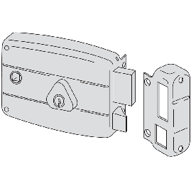 SERRURE HORIZONTALE A CYLINDRE CISA A FOUILLOT SUR N° BC 0387 NORMBAU