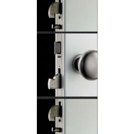 SERRURE TETIERE FILANTE 3 POINTS MULTI-BLINDO A PENES BASCULANTS ISEO