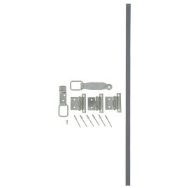 TRINGLE D'ESPAGNOLETTE PLATE INOX POLI 316