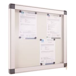 VITRINE INTERIEURE VERRE TREMPE ALUDRA PLANORGA