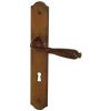POIGNEE DE PORTE PARIS ROUILLE CIRE BRIONNE