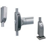 BARRE ANTI-PANIQUE TOUCH BAR 1900 PREMIUM EVOLUTION BM 3 POINTS HAUT BAS ET LATERAL VACHETTE ASSA ABLOY