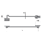 ARC BOUTANT 2 PLATINES