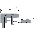 BUTEE D'ARRET RAIL SAF MANTION